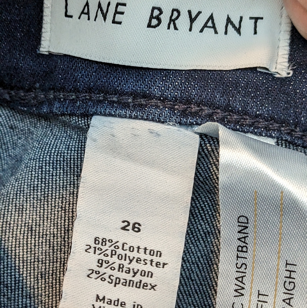 Lane Bryant, NEW with tags, jeans sz 26 - Picture 4 of 9